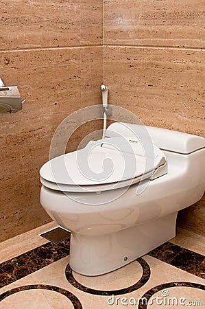 Toilet Bowl Stock Photo