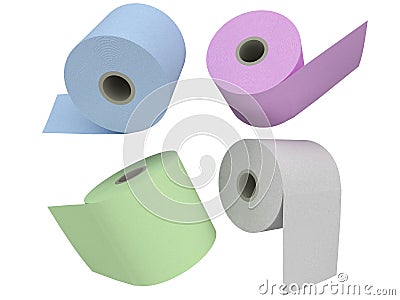 Toilet paper Stock Photo