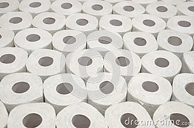 Toilet paper Stock Photo