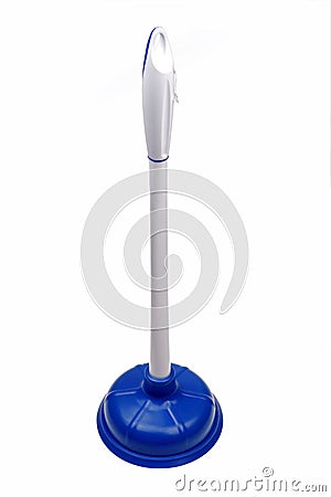 Toilet plunger Stock Photo