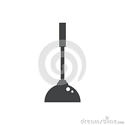 toilet plunger. Vector illustration decorative design Vector Illustration