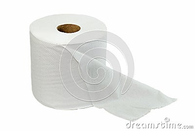 Toilet Roll Stock Photo