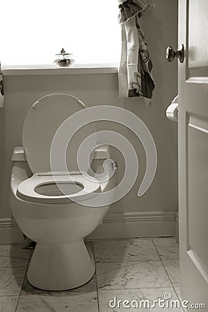 Toilet room Stock Photo