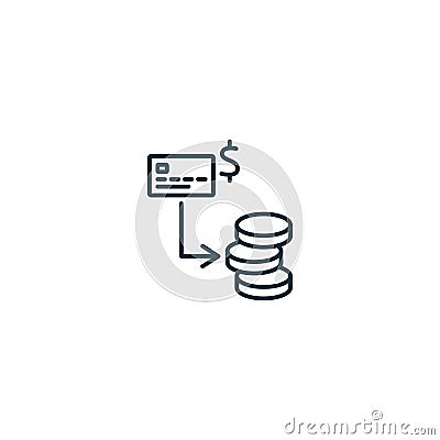 Tokenization icon. Monochrome simple sign from blockchain collection. Tokenization icon for logo, templates, web design Stock Photo