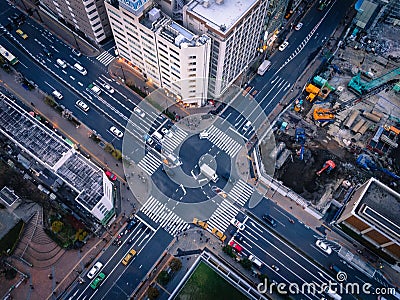 Tokyo from above Stock Photo