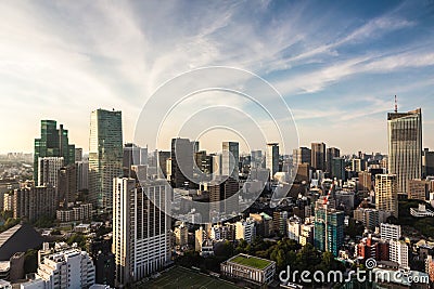 Tokyo cityscape Stock Photo