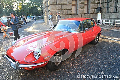 Tokyo Classic Car Festival in Japan Editorial Stock Photo