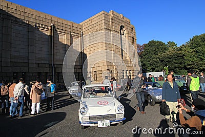 Tokyo Classic Car Festival in Japan Editorial Stock Photo