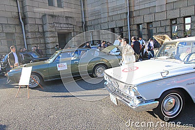 Tokyo Classic Car Festival in Japan Editorial Stock Photo