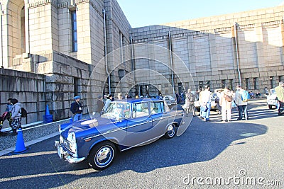 Tokyo Classic Car Festival in Japan Editorial Stock Photo