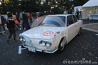 Tokyo Classic Car Festival in Japan Editorial Stock Photo