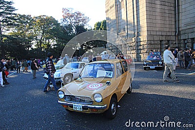 Tokyo Classic Car Festival in Japan Editorial Stock Photo