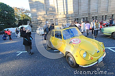 Tokyo Classic Car Festival in Japan Editorial Stock Photo