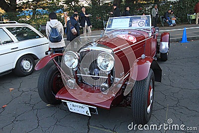 Tokyo Classic Car Festival in Japan Editorial Stock Photo