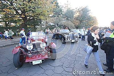 Tokyo Classic Car Festival in Japan Editorial Stock Photo