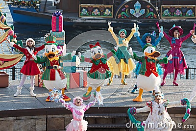 Tokyo DisneySea in Japan Editorial Stock Photo
