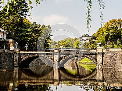 Tokyo Imperial palace Stock Photo