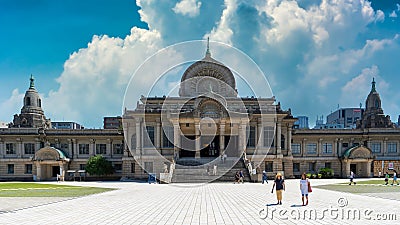 Tsukiji Honganji is a Jodo Shinshu Buddhist temple in Tokyo, Japan Editorial Stock Photo