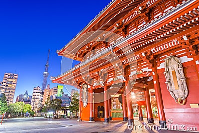 Tokyo Japan Temple Stock Photo