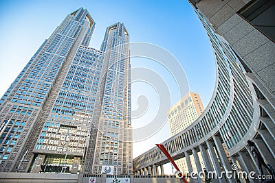 Tokyo Metropolitan Government Building Tocho Editorial Stock Photo