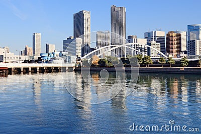 Tokyo modern city Stock Photo