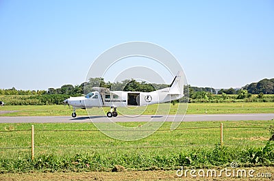 Tokyo Skydiving Club Editorial Stock Photo