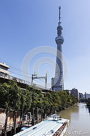 Tokyo Skytree Editorial Stock Photo
