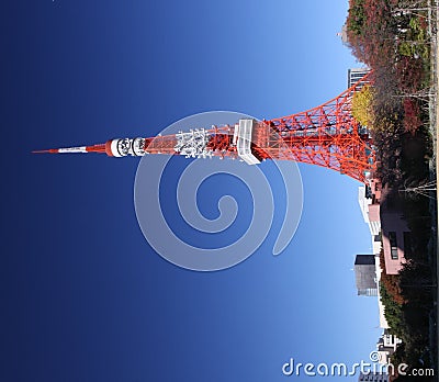 Tokyo Tower Stock Photo