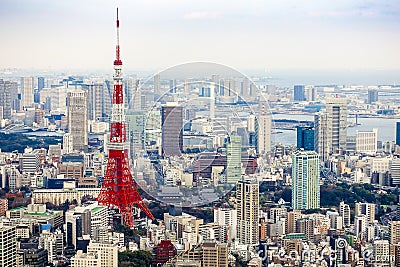 Tokyo Tower Stock Photo