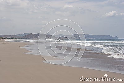 Tola beautiful pristine beach Stock Photo