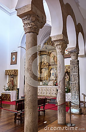 Iglesia del Salvador church. Toledo. Castilla La Mancha, Spain Editorial Stock Photo