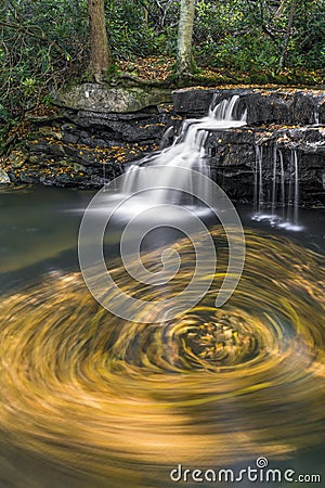 Tolliver Falls Swirl Stock Photo