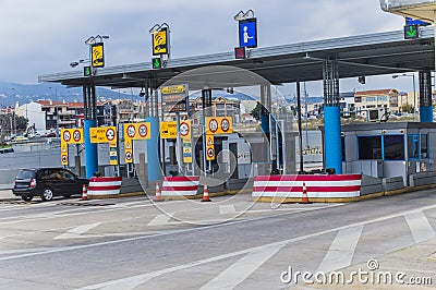 Tolls Editorial Stock Photo