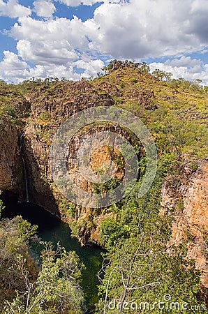 Tolmer Falls Litchfield Park Stock Photo