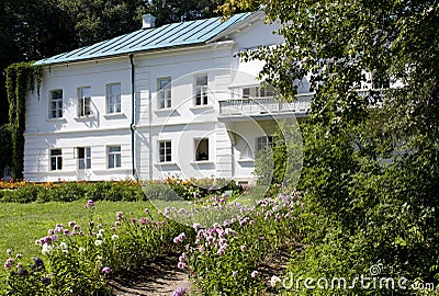 Tolstoy Museum-Estate. Yasnaya Polyana. Stock Photo