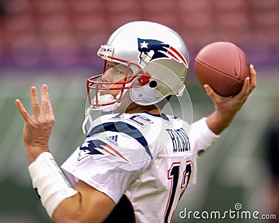 Tom Brady New England Patriots Editorial Stock Photo