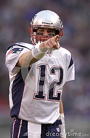 Tom Brady New England Patriots Editorial Stock Photo