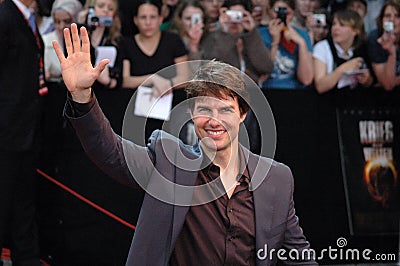 Tom Cruise Editorial Stock Photo