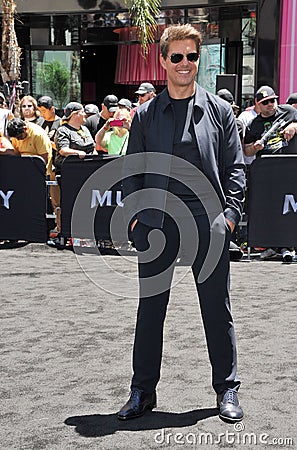 Tom Cruise Editorial Stock Photo