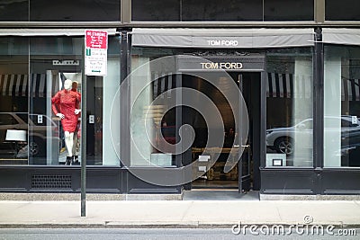 Tom Ford Store Editorial Stock Photo