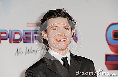 Tom Holland Editorial Stock Photo