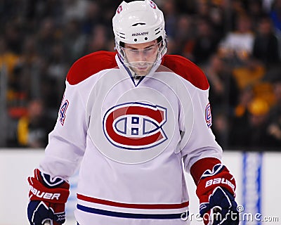 Tom Pyatt, Montreal Canadiens Editorial Stock Photo