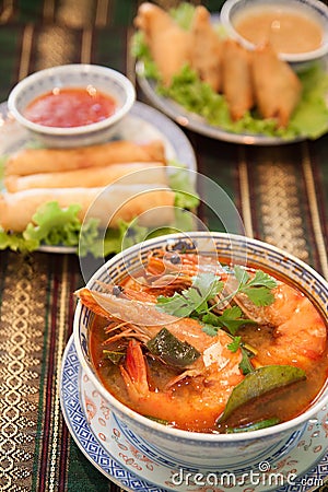 Tom Yam Kung Stock Photo