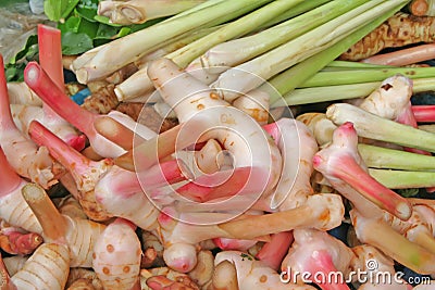 Tom yum ingredients Stock Photo