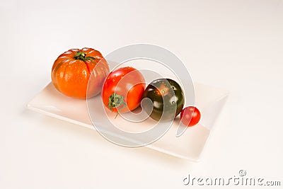 Tomato assortment Stock Photo