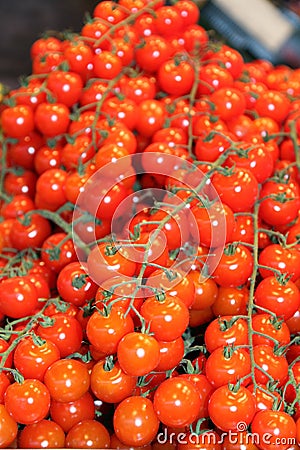 Tomato cherry, Stock Photo