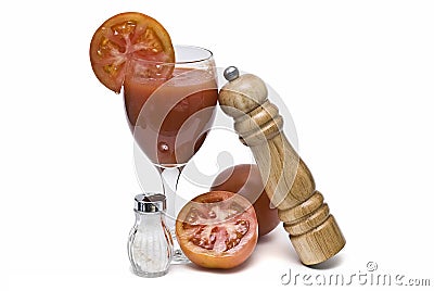 Tomato cocktail. Stock Photo