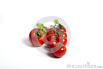 Tomato compositions Stock Photo