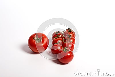 Tomato compositions Stock Photo