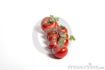 Tomato compositions Stock Photo